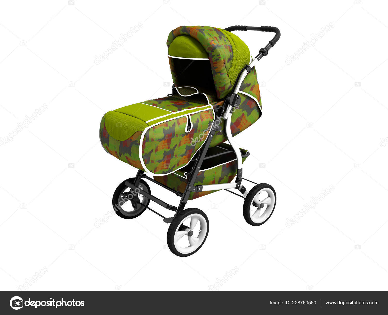 stock baby stroller