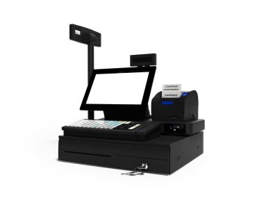 Çektiğinizde Cashback fonksiyonu ile monitör ile gri kasiyer c