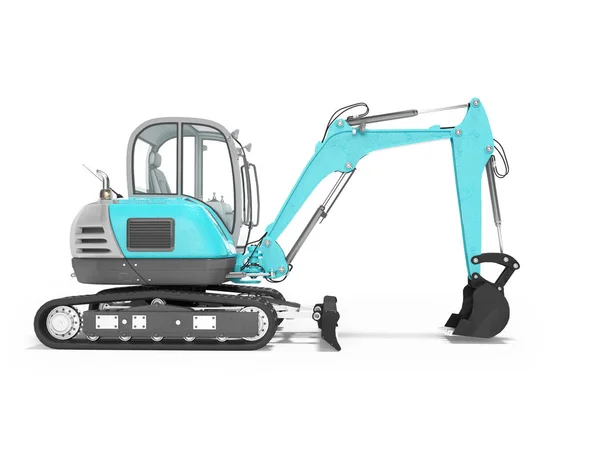 Construction equipment excavator with hydraulic mekhlopaty on cr — Stock Photo, Image