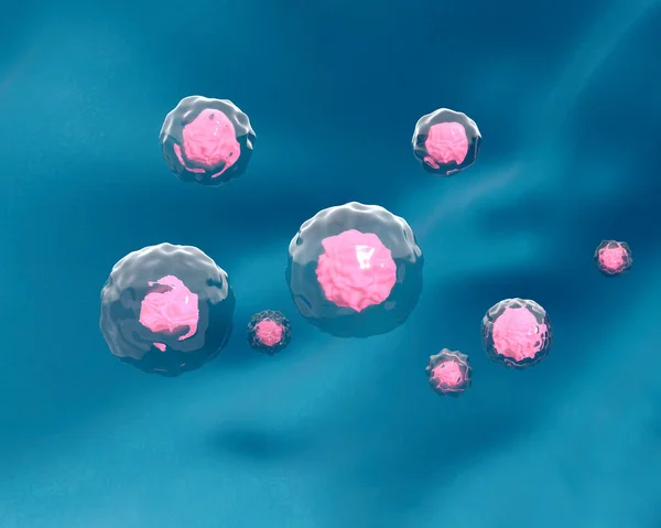Визуализация Клеток Тела — стоковое фото