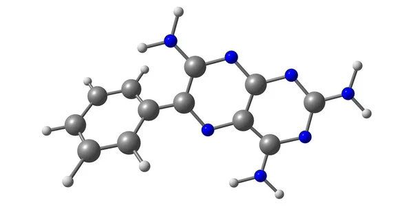 Triamterene Είναι Ένα Διουρητικό Κάλιο Οικονομίας Που Χρησιμοποιείται Συνδυασμό Θειαζιδικά — Φωτογραφία Αρχείου