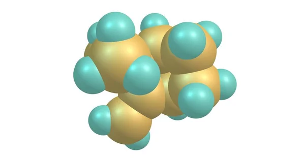 Camphène Est Monoterpène Bicyclique Est Presque Insoluble Dans Eau Mais — Photo