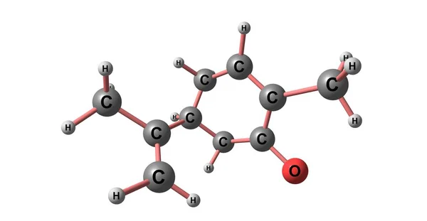 Carvone Est Membre Une Famille Produits Chimiques Appelés Terpénoïdes Carvone — Photo