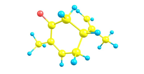 Carvone Ist Ein Mitglied Einer Familie Von Chemikalien Die Terpenoide — Stockfoto