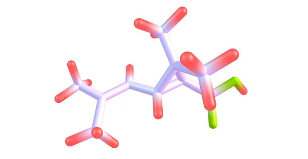 Acide Chrysanthémique Est Composé Organique Qui Est Lié Une Variété — Photo