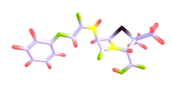 Penicillin Eller Pcn Eller Penna Grupp Antibiotika Som Penicillin Och — Stockfoto