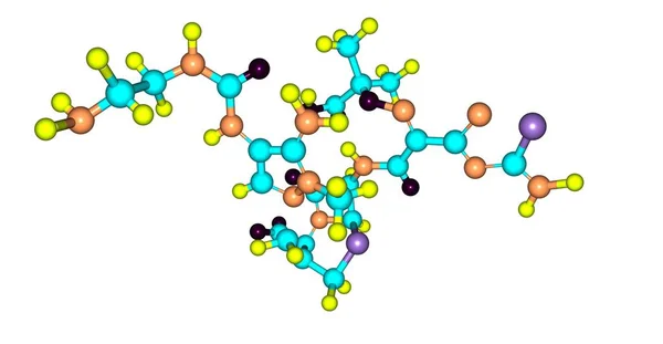 Ceftolozane は新規セファロスポリン抗生物質従来の抗生物質に耐性となっているグラム陰性の細菌感染症の治療のために開発 イラストレーション — ストック写真