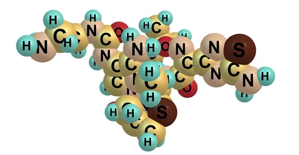 Ceftolozane は新規セファロスポリン抗生物質従来の抗生物質に耐性となっているグラム陰性の細菌感染症の治療のために開発 イラストレーション — ストック写真