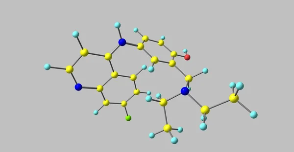 Amodiaquine Adq 是一种药物 用于治疗疟疾 包括恶性疟原虫在不复杂的情况下 — 图库照片