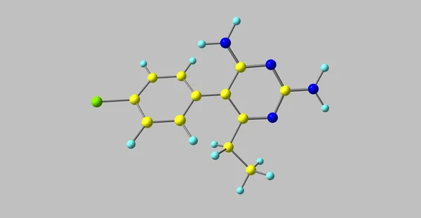 Pyrimethamine Είναι Ένα Φάρμακο Που Χρησιμοποιείται Leucovorin Για Θεραπεία Της — Φωτογραφία Αρχείου