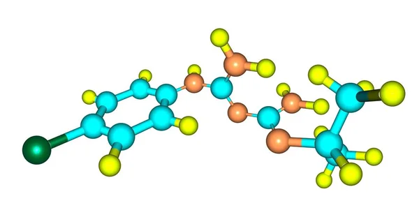 Proguanil Chlorguanide Chloroguanide 是一种用于治疗和预防疟疾的药物 — 图库照片