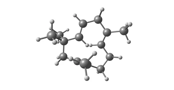 Humulene 식물의 원추에서 에센셜 오일의 하나입니다 일러스트 — 스톡 사진