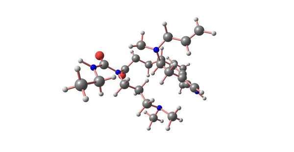 Cabergoline Ergot Derivative Potent Dopamine Receptor Agonist Receptors Illustration — Stock Photo, Image