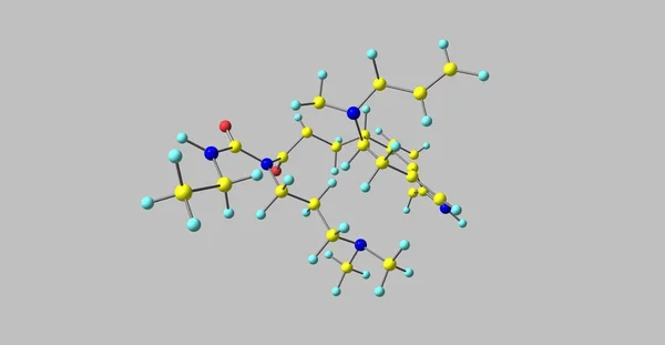 Cabergoline Ergot Derivative Potent Dopamine Receptor Agonist Receptors Illustration — Stock Photo, Image