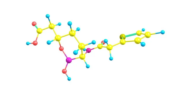 Vaborbactam Inibitore Non Beta Lattamasi Illustrazione — Foto Stock