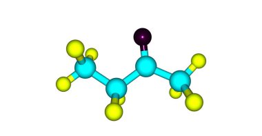 Butanone ya da metil etil keton Ch3cch2ch3 formülüyle organik bir bileşiktir. Bu renksiz sıvı keton keskin, tatlı bir kokusu vardır. 3D çizim