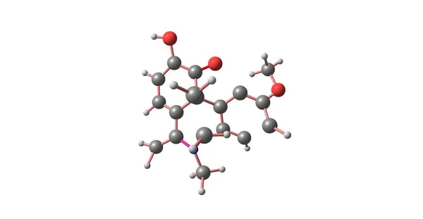 Hidrocodeína Analgésico Opioide Utilizado Como Alternativa Adjuvante Codeína Para Tratar — Fotografia de Stock