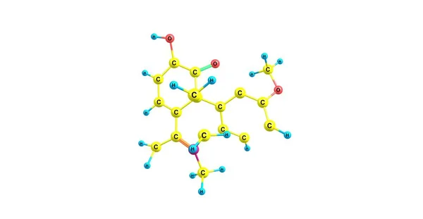 Dihydrocodein Ist Ein Opioid Das Als Alternative Oder Ergänzung Codein — Stockfoto