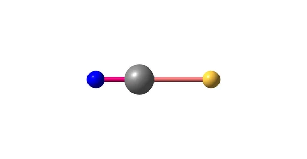 Cyanogeenbromide Een Anorganische Verbinding Het Een Kleurloze Solid Die Algemeen — Stockfoto