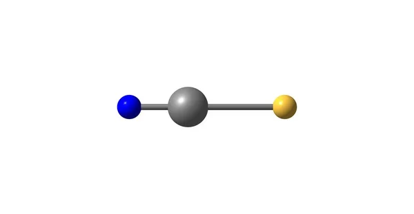溴化氰代是无机化合物 它是一种无色固体 广泛用于改性生物聚合物 片段蛋白和肽 — 图库照片