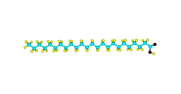 Lignoceric Tetracosanoic Οξύ Βρίσκεται Μέσα Ξύλινη Πίσσα Διάφορα Cerebrosides Και — Φωτογραφία Αρχείου