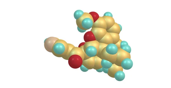 Nicocodeine Kodein Bir Ester Dihydrocodeine Nicomorphine Kodein Analog Ile Yakından — Stok fotoğraf