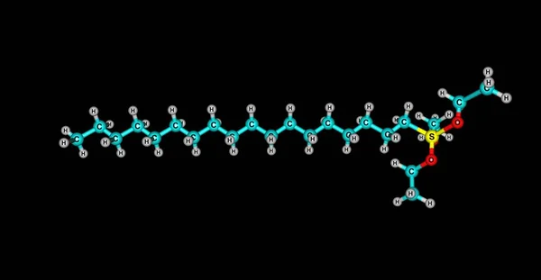 Octadecyltrimethoxysilane Είναι Μια Σύνθετη Organosilicon Άχρωμο Υγρό Αυτό Χρησιμοποιείται Για — Φωτογραφία Αρχείου