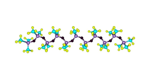 Tetramethydisiloxane 無色の液体です 低分子重量の炭化水素 ベンゼンに可溶 イラストレーション — ストック写真