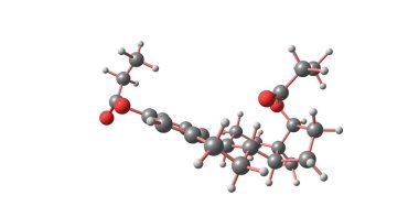 Estradiol dipropionate Amerika Birleşik Devletleri'nde kullanılan bir östrojen ilaçtır. O kas içine enjeksiyon tarafından verilir. 3D çizim
