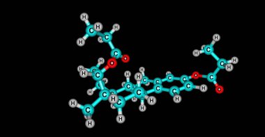 Estradiol dipropionate Amerika Birleşik Devletleri'nde kullanılan bir östrojen ilaçtır. O kas içine enjeksiyon tarafından verilir. 3D çizim