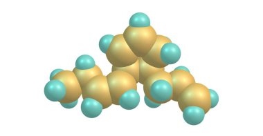 Multifidene kahverengi yosun bir tür erkek tarafından yayımlanan sperm hücresi çeken bir maddedir. 3D çizim