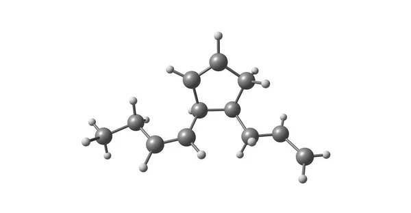 Multifidene 褐藻類の種の雌が発表した精子細胞を集めて物質です イラストレーション — ストック写真