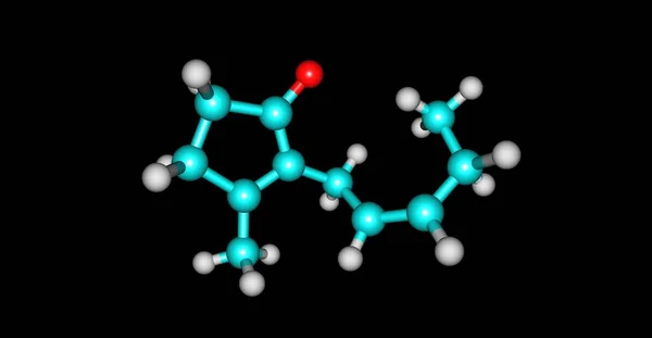 Jasmone Compuesto Orgánico Que Una Porción Volátil Del Aceite Las —  Fotos de Stock