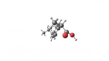 Ibuprofen molekülü - nonsteroid anti-inflamatuar ilaç sınıfının ilaç
