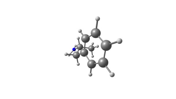 Dexamfetamin Molekyl Stimulerande Läkemedel — Stockvideo