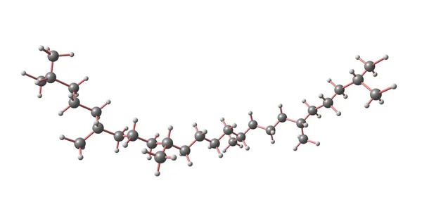 Squalano Idrocarburo Derivato Idrogenazione Dello Squalene Illustrazione — Foto Stock