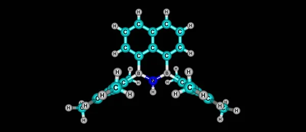 Boron Nitrat Karbon Hibrit Boron Nitrojen Karbondan Oluşan Bir Heterosyapıdır — Stok fotoğraf