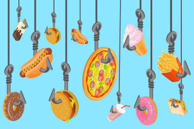 Fast Food Bağımlılığı ve Zararlı Etkileri, Hurda Gıda Tehlikesi, Sağlıksız Beslenme Riskleri.