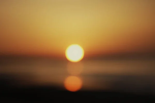 Вид Красивый Восход Солнца Пляже — стоковое фото