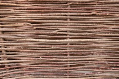 Doku hasır çit, dekoratif çit, wattle çit, dalları, tiriz ve çit