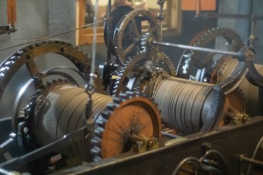 Eski Saat Kulesi içinde mekanizması.