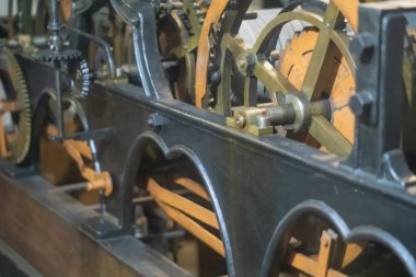 Eski Saat Kulesi içinde mekanizması.