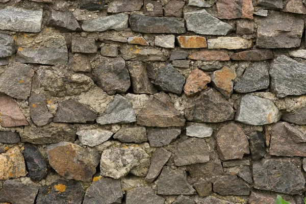 Ściana naturalnego kamienia surowego. Kreatywne Vintage naturalne brązowe tło. — Zdjęcie stockowe