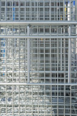 Metal Mesh yaratıcı arka plan. Paslanmaz çelik doğal yapısı.