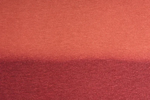 A pamutszövet szerkezete. Piros, rózsaszín, kék, barna. Színátmenet. — Stock Fotó