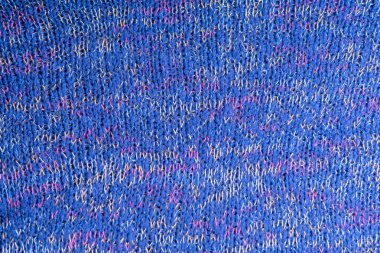 Doku örme kumaş. Farklı renk yar yapılmış sıcak kazak