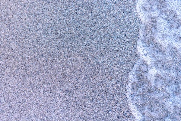 Arena en la playa y olas de agua de mar. Creativo vintage b — Foto de Stock