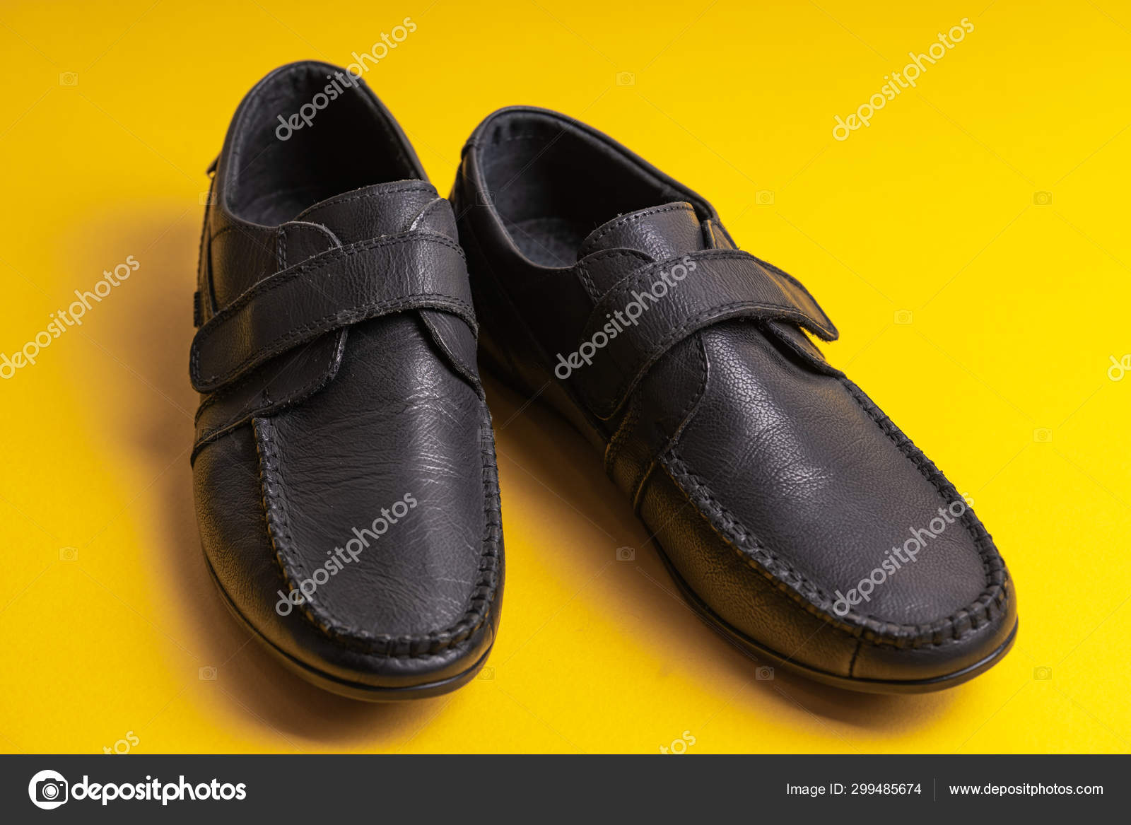 black velcro school shoes