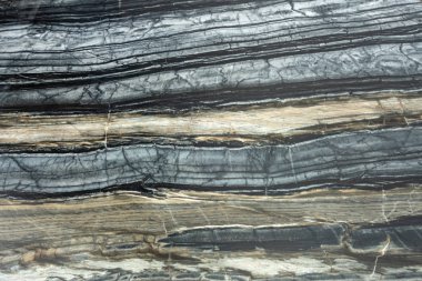 Doğal siyah mermeryapısı. Sarı s ile gri mermer