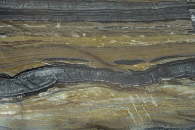 Doğal siyah mermeryapısı. Sarı s ile gri mermer